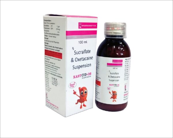 Sucralfate And Oxetacaine Suspension Syrup Manufacturer 